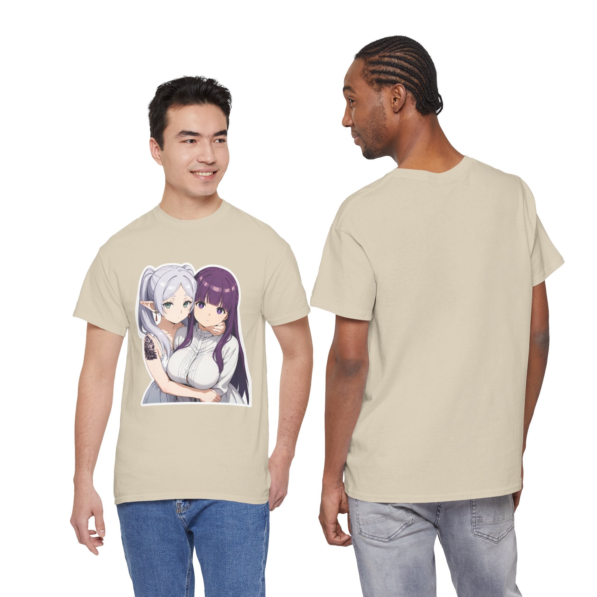 Fern x Frieren Waifu Unisex Heavy Cotton Tee