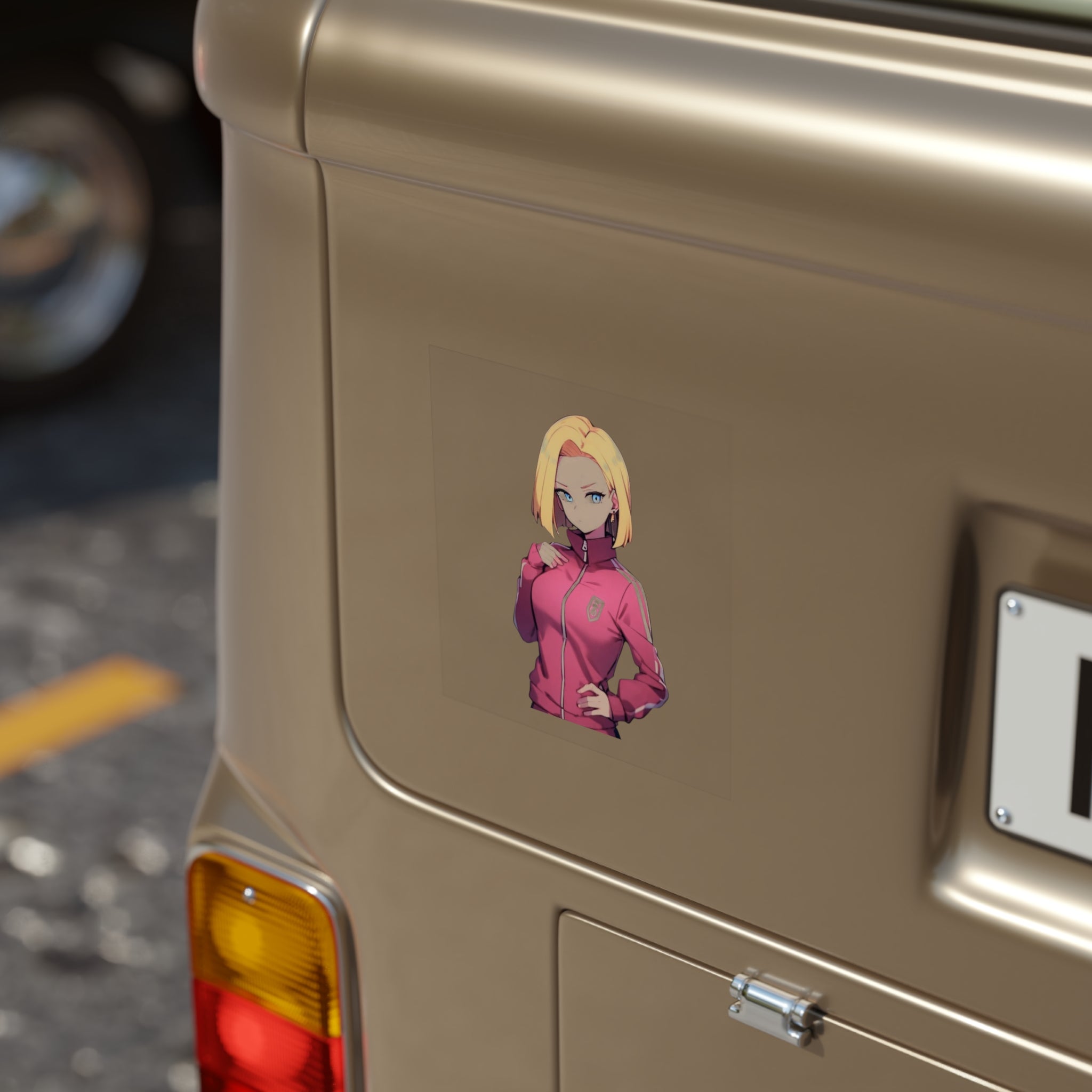 Strong Sport Android 18 Sticker
