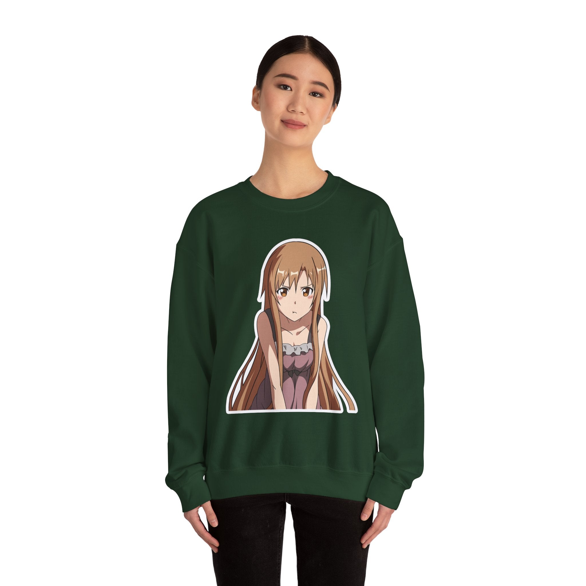 Asuna Yuuki Waifu Unisex Heavy Blend™ Crewneck Sweatshirt