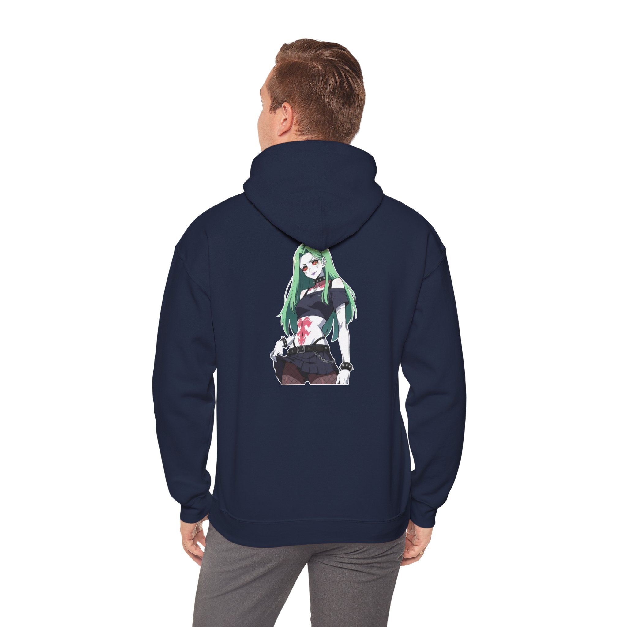 Rebecca Cyberpunk Futuristic Unisex Heavy Blend™ Hooded Sweatshirt