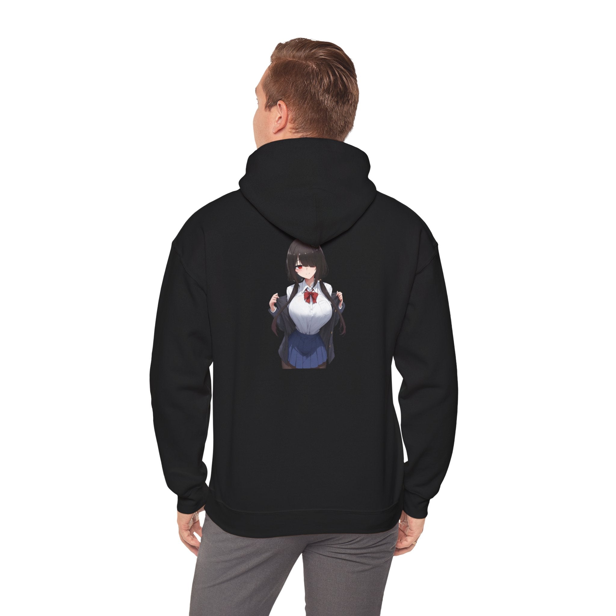 Tokisaki Kurum Schoolgirl Gothic Seductive Unisex Heavy Blend™ Hooded Sweatshirt