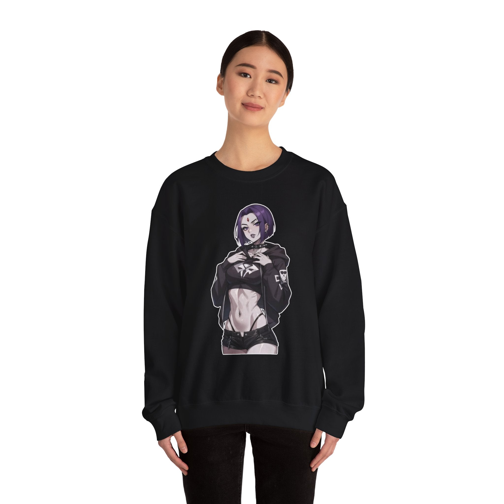 Raven Alternative Gothic Unisex Heavy Blend™ Crewneck Sweatshirt