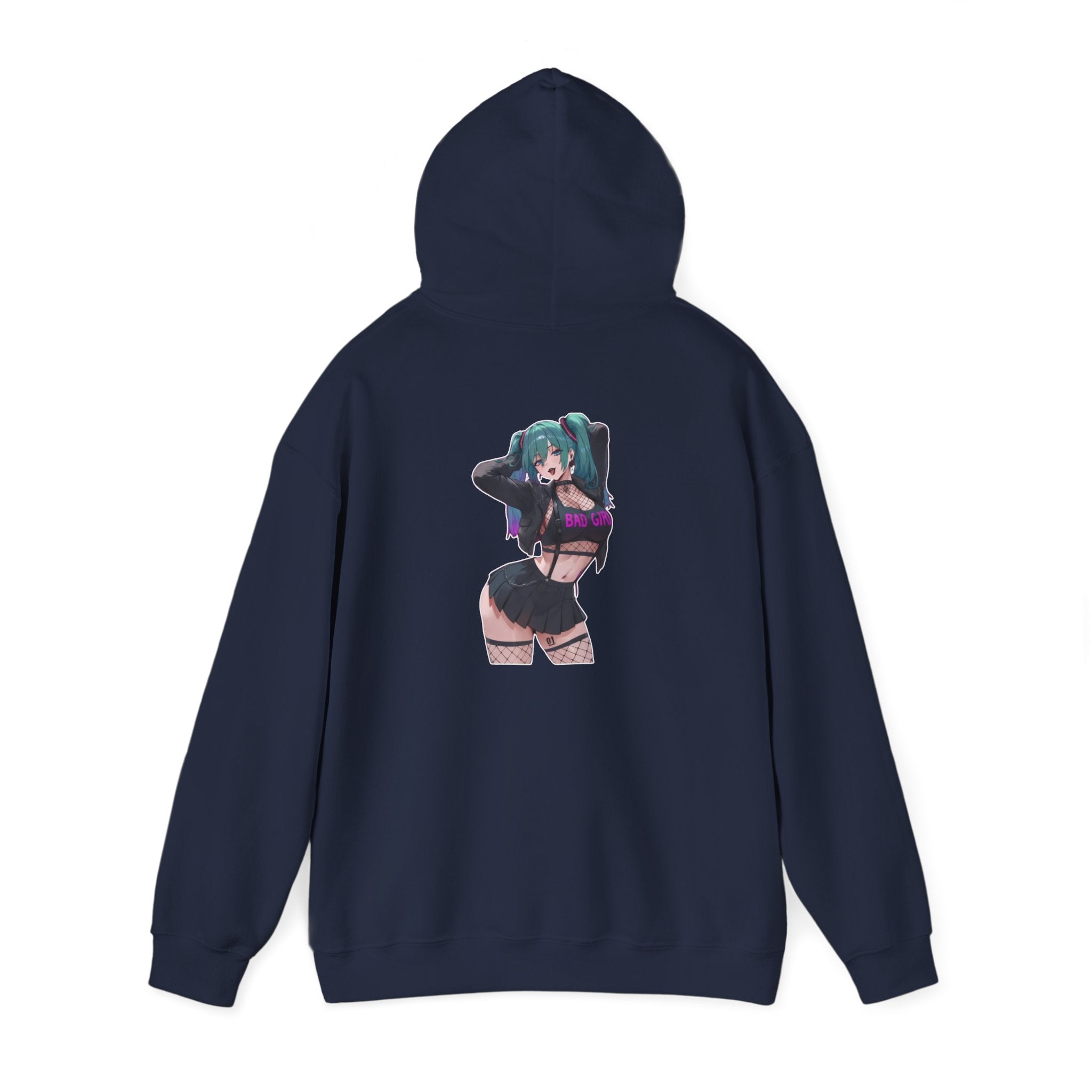 Hatsune Miku Baddie Unisex Heavy Blend™ Hooded Sweatshirt