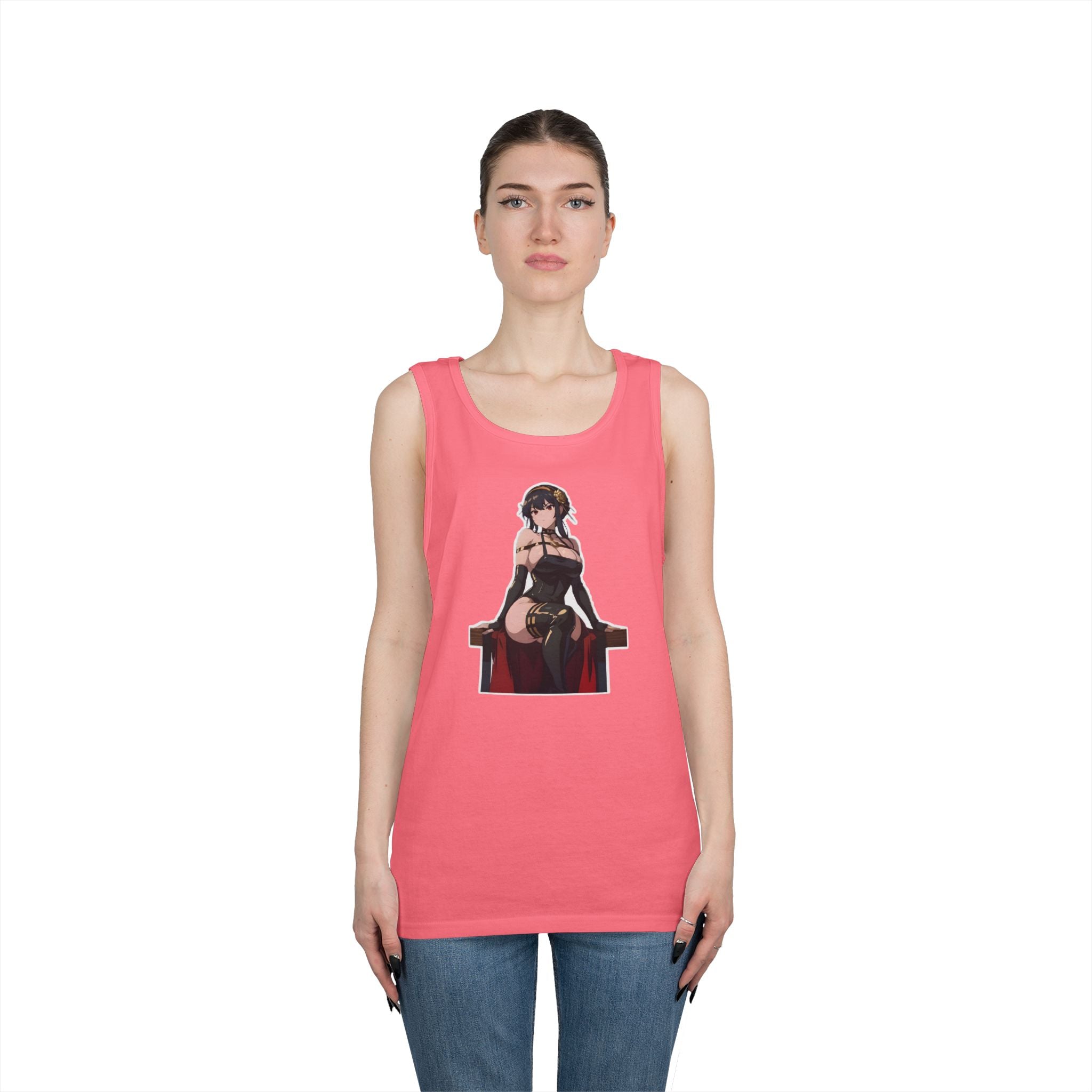 Yor Forger Spy X Family Heavy Cotton Tank Top