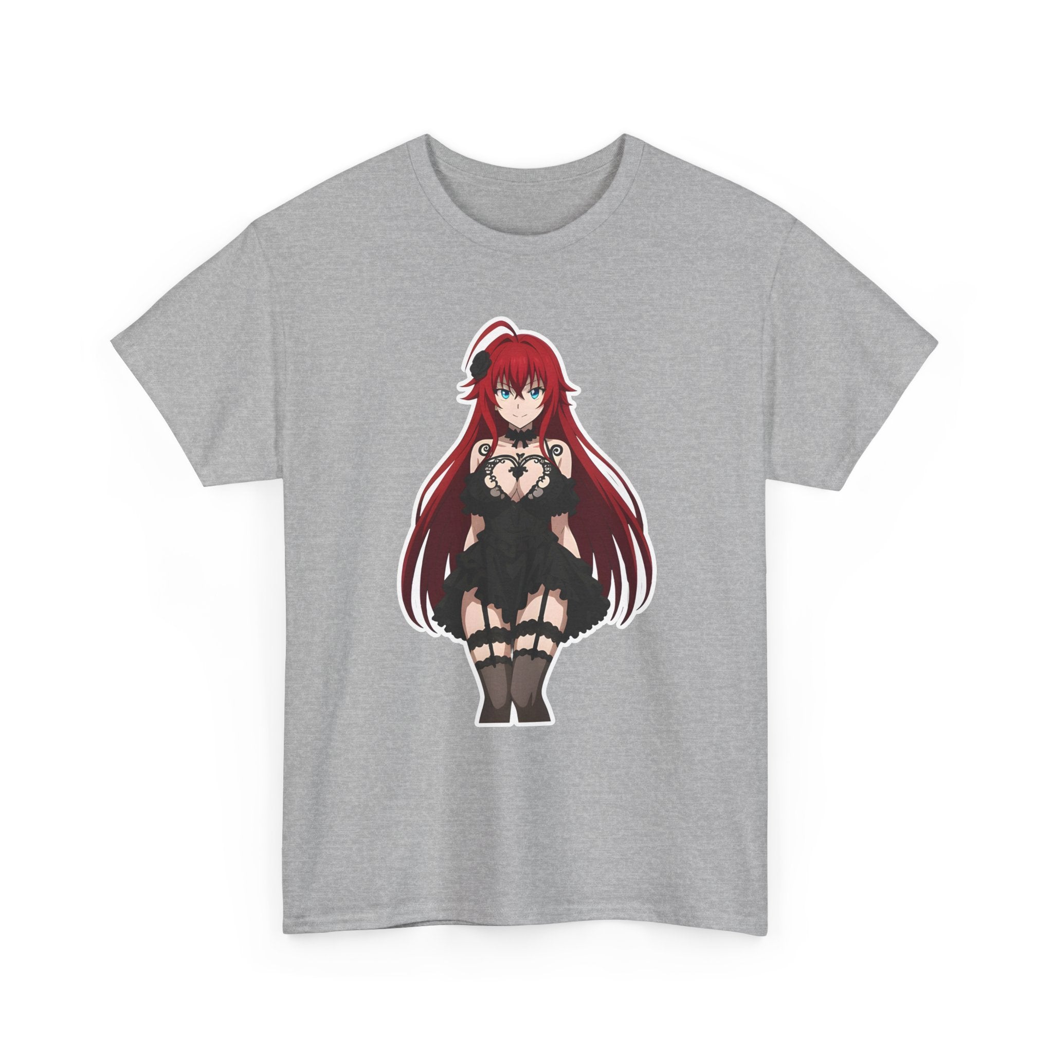Rias Gremory Gothic Style Waifu Unisex Heavy Cotton Tee